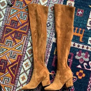 Goodnight macaroon thigh high boots 7.5 new OTK